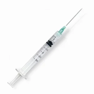 10 (TEN) 23G x 1″ 3ml Syringe with Needle