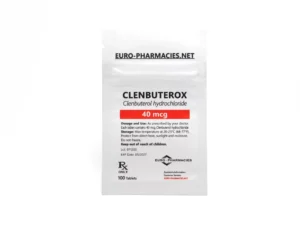 Clenbuterox (Clenbuterol) – 40mcg/tab -100 tab/bag USA