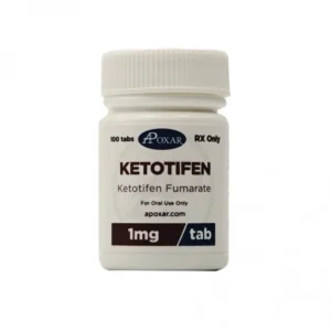 Ketotifen (Removes Clen Side Effects) 1mg/100tabs – Pharmacy Grade